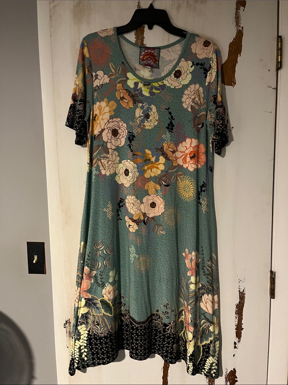 Johnny Was Millay Swing Dress Sz Large - Picture 3 of 4